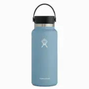 RAIN Hydro Flask 32oz Water Bottle Wide Mouth Flex Cap Insulated Stainless