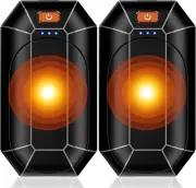 Hand Warmers Rechargeable 2 Pack - Handwarmer, Reusable Portable Pocket Heater