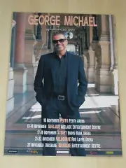 GEORGE MICHAEL - Australian Tour Poster - Laminated Promo Tour Poster