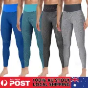 Men's Compression Pants Base Layer Skin Fit Gym Yoga Leggings Tight Long Pants