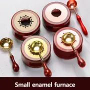 Sealing Wax Furnace Kit Warmer Melting Spoon Stamp Candle Stamp Seal Card NUL