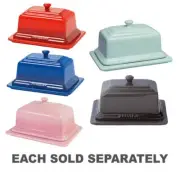 Chasseur Easy to Clean La Cuisson Butter Dish Highly Durable Enamelled Surface