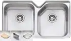 Oliveri Nu-petite Double Bowl Undermount Sink NP63U