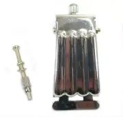 Quality chrome plated Banjo Tailpiece, Nice Luthier Parts