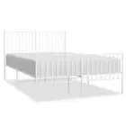 Metal Bed Frame Single Double Queen King Platform Bed Base Bedroom vidaXL
