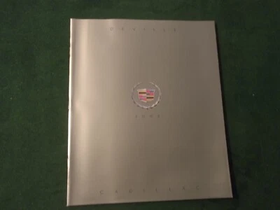 MINT 2002 CADILLAC DEVILLE Sales Brochure with Color Chart ~ #877