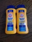2 Lot Arm & Hammer Cool Water Ultra Max 3 in 1 Body Wash Shampoo Conditioner.