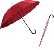 [WPOYM] Rain Umbrella Automatic Open Rainbow Umbrella Waterproof Cover Large Umbrella for Adults.Prevent The Car And Floor from Getting Wet.Umbrella With Hook Handle.Stick Umbrellas