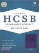 Holy Bible ― Holman Christian Standard Bible, Purple, Leathertouch