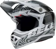 Bell Moto-10 Spherical MIPS Cortex, motocross helmet , color: Black/Light Grey/Grey , size: M