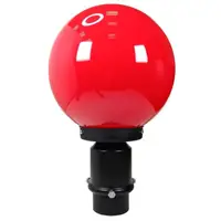 在飛比找momo購物網優惠-【彩渝】200MM PMMA 2.5英吋 庭園燈(戶外球形庭
