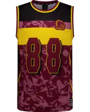 Broncos NRL Adult Mesh Muscle Tank Top