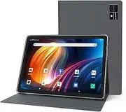 Latest Android 13 Tablet with Case, 2024 Tablets Octa-Core 2.0GHz, 128GB ROM+16GB RAM+512GB Expandable, 10.1 inch Tablet with 13MP + 8MP Dual HD Cameras, Dual Speakers, 8000mAh Battery, Bluetooth, GPS