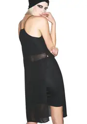 [BLQ BASIQ] Sheer Crop Top