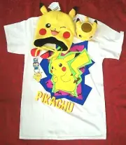 Pokemon Pikachu T-Shirt, Laplander or Trucker Hat, Key Ring F.A.B. BIOWORLD