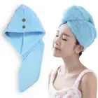 Bath Shower Hair Drying Towel Wrap Head Hat Cap Makeup Cosmetic Bathing Tool