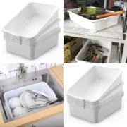 5 PACK Baneras Autobus Apilables Caja Platos Contenedor Almacenamiento Alimentos