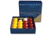 Super Aramith Pro Cup Casino 8 Pool Balls Spot Measle Dotted Cue Ball