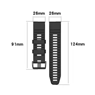 【矽膠錶帶】Garmin Descent Mk1 潛水電腦錶 快拆 快扣 錶帶 26mm