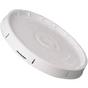 Leaktite Pull Tab Lid for 2 Gal. Pail, White 1044796 Pack of 20 Leaktite