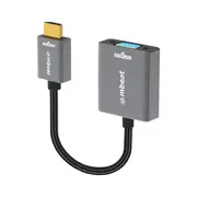 mbeat Tough Link HDMI to VGA Adapter HDMI Support Version: 2.1 Cable Length: 15cm Up to 1080p@60Hz (1920x1080).Package Weight: 61.7g MB-XAD-HDVGA
