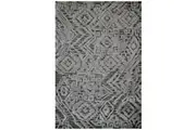 Handmade Abstract Wool Rug-6311-Brown Multi