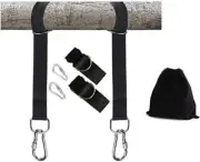 Set of 2 Hammock Straps 2 Tree Swing Straps Hanging Kit， Perfect for Hammock Han