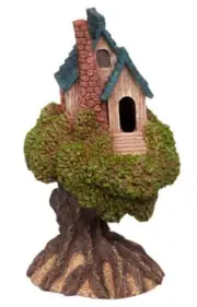 Aqua One Treehouse Ornament 10x10.5x17cm (37383)