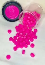 100 Count Shocking Pink Sealing Wax Beads