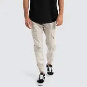 [Nena and Pasadena] F100 Cargo Jogger Stone 30