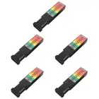 5pcs Radiation Detector Electromagnetic Radiation Meter Meter Portable