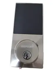 *BRAND NEW* - Defiant Electronic Touchpad Deadbolt Lock - Satin Nickel