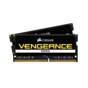 CORSAIR Vengeance 64GB (2 x 32GB) 3200MHz SODIMM DDR4 Laptop Memory - Black