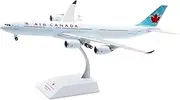 Pre-Built Model Aircraft 33CM Accurate Scale Model Airplane Replica 1/200 for Air Canada A340-500 C-GKOL Metal Civilian Aircraft Miniature Airplane Model