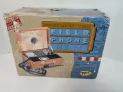 New Damaged Box Vintage Lindbergh Spirit of St. Louis MK IV Field Phone SOSL