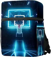 VTGHDEEQ Travel Backpacks for Women,Mens Backpack,Basketball Hoop Stadium,Backpack, L8in4wbvsbwy, 12.6x10x3.9 in