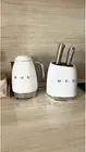 SMEG Electric Kettle with chrome-plated stainless steel handle (white)