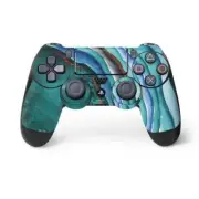 Geode PS4 Controller Skin - Turquoise Watercolor Geode