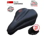 BICYCLE SEAT CUSHION COVER (GEL) | BIKE SADDLE BUTT PADDING