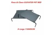 XLarge Elevated Dog Bed Steel Frame Pet Sleep Trampoline Durable Canvas Cool