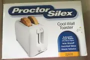 Proctor Silex Cool Wall Toaster - Model #22605 ***NEW IN UNOPENED BOX***