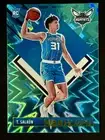 2024-25 NBA Hoops 292 Tidjane Salaun RC Tribute Teal Explosion Hornets