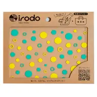 在飛比找momo購物網優惠-【irodo】布製品轉印貼(泡泡點點)