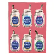 Blue Q Kitchen Dish/Tea Cotton Towels Long Walks To The Fridge Printed 21 x 28"