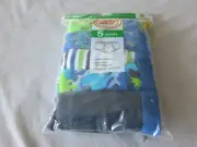 Wonder Nation Boy's Briefs, 5-Pack, New, Size M