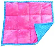 Weighted Lap Pad For Kids | Sensory Fidget Lap Blanket | 3 lbs Tickled Pink
