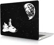 Hard Case Compatible with New MacBook Pro 13 Inch Case 2020 2019 2018 2017 2016 Release Model A2338 A2289 A2251 A2159 A1989 A1708 A1706, Matt Plastic Hard Shell Cover - Space Moon