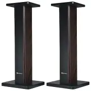 Pair 28" Wood Speaker Stands For Polk Audio T15 Bookshelf Speakers