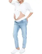 [Ripe] Jamie Girlfriend Jean in Pale Blue