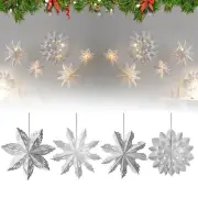 Paper Snowflakes With Lights Light Up Paper Snowflakes Snowflake Paper Paper